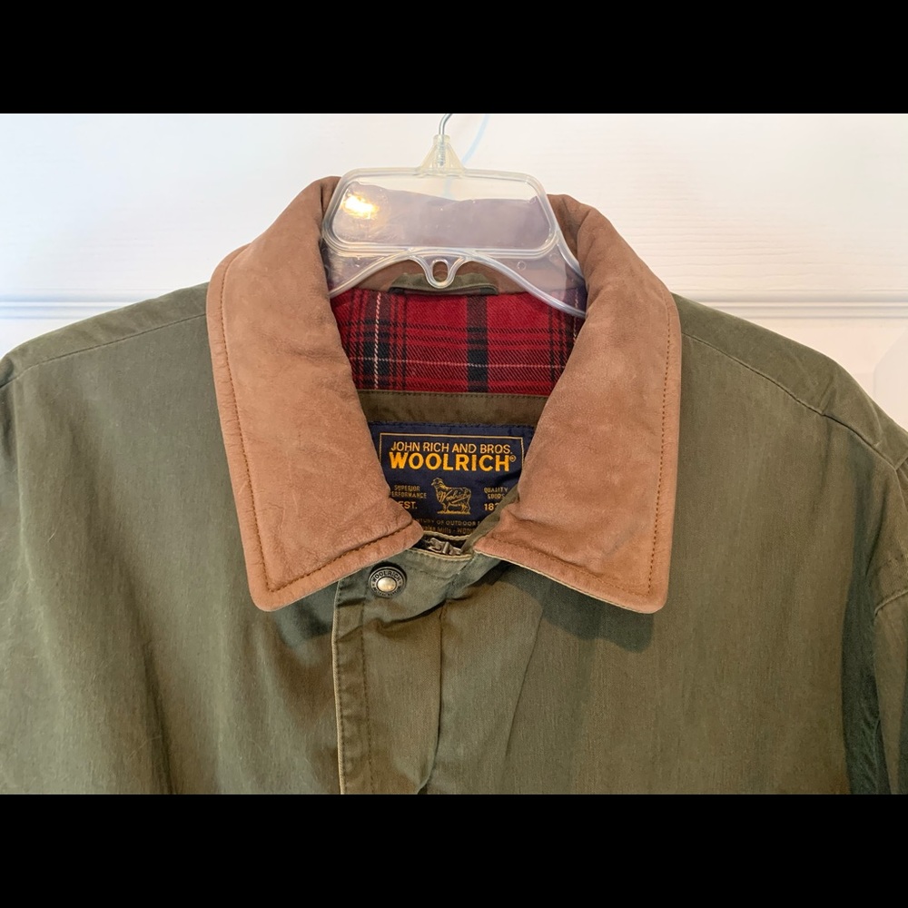 Rare vintage Woolrich bomber coat